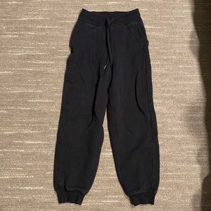 lululemon blk scuba jogger size 0